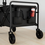 Flexible folding wagon for transport and outdoor adventures