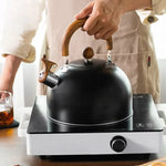 Stainless Steel Teakettle with Whistle – 2.5L or 3L Boil Time