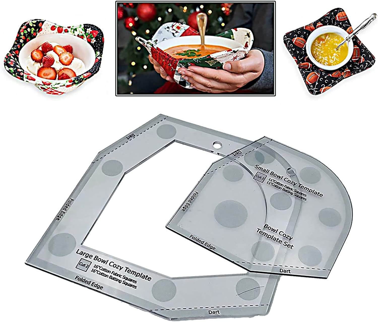 Bowl Cozy Vorlagen-Cutter-Set für kreatives Gestalten