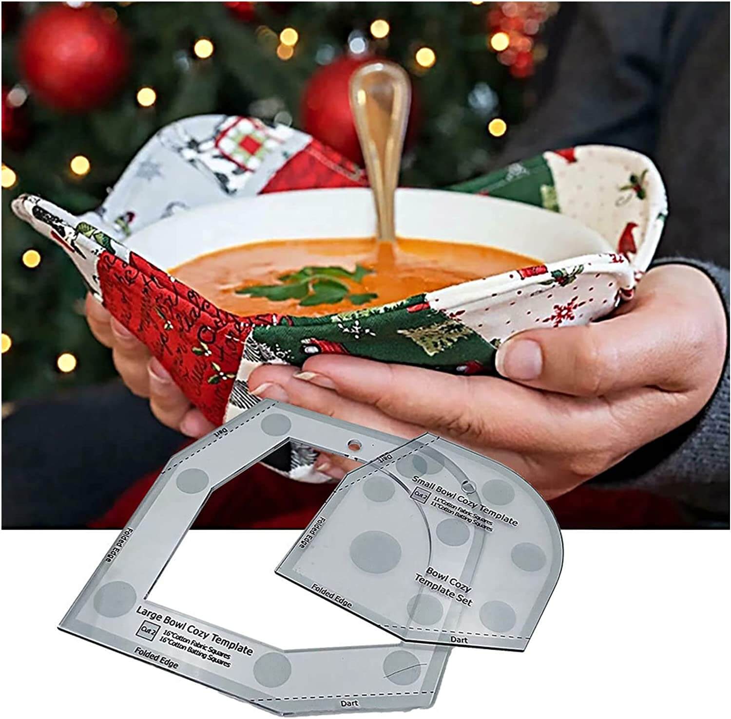 Bowl Cozy Vorlagen-Cutter-Set für kreatives Gestalten