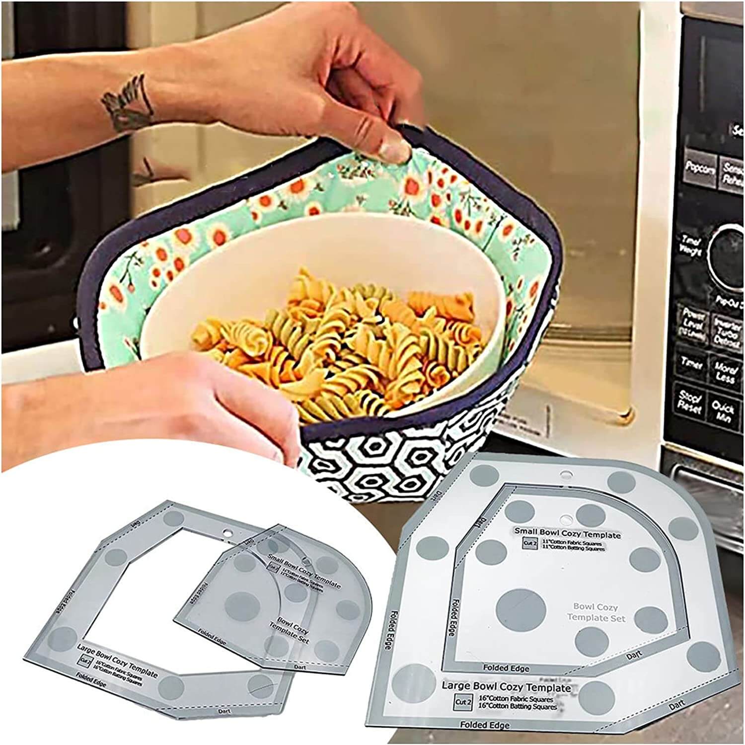 Bowl Cozy Vorlagen-Cutter-Set für kreatives Gestalten