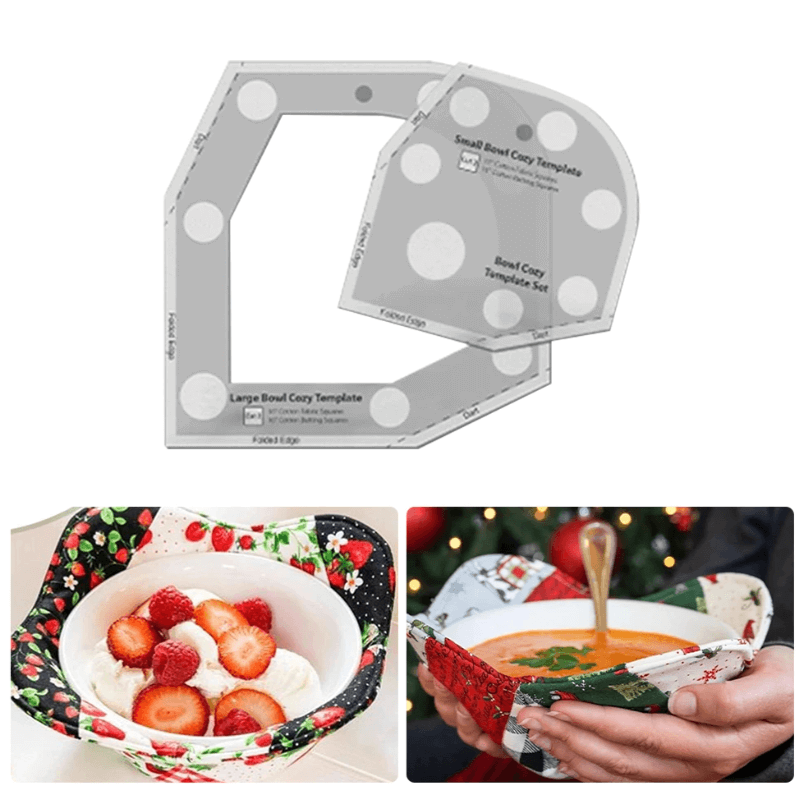 Bowl Cozy Vorlagen-Cutter-Set für kreatives Gestalten