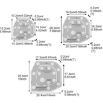 Bowl Cozy Vorlagen-Cutter-Set für kreatives Gestalten