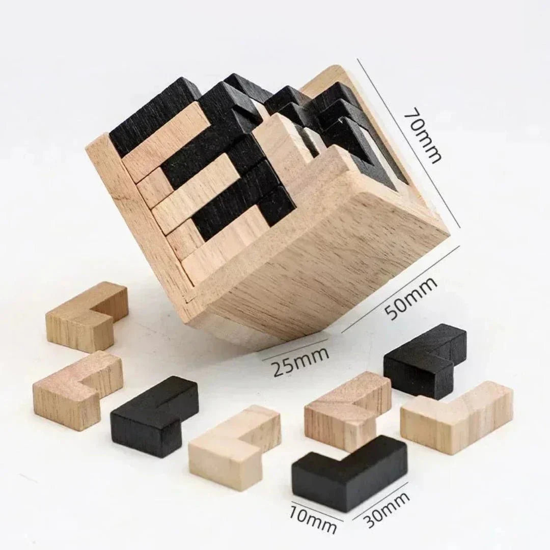 BrainWood - Wooden game for promoting balance and skill