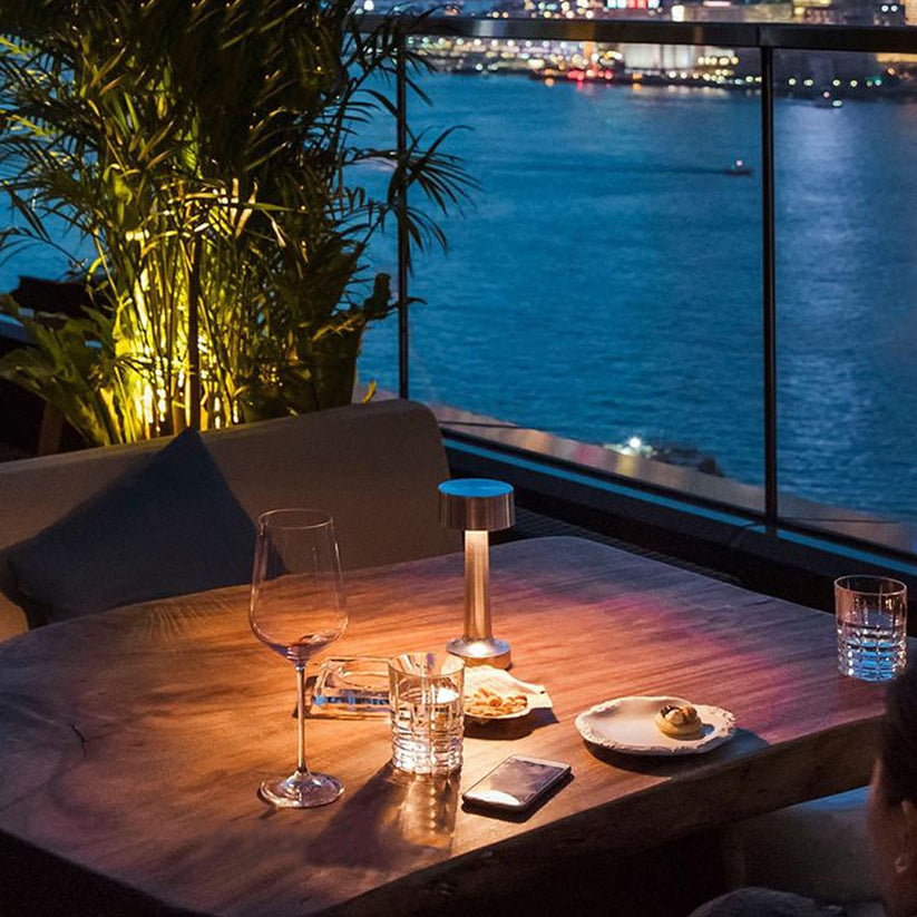 BrassGlow – Table Lamp for Restaurants and Bars