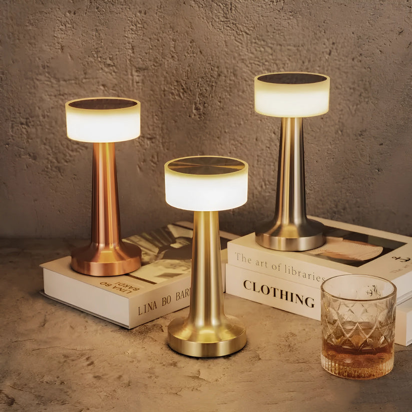 BrassGlow – Table Lamp for Restaurants and Bars
