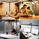 BriLight – Elegant Dual LED Desk Lamp for Modern Lighting