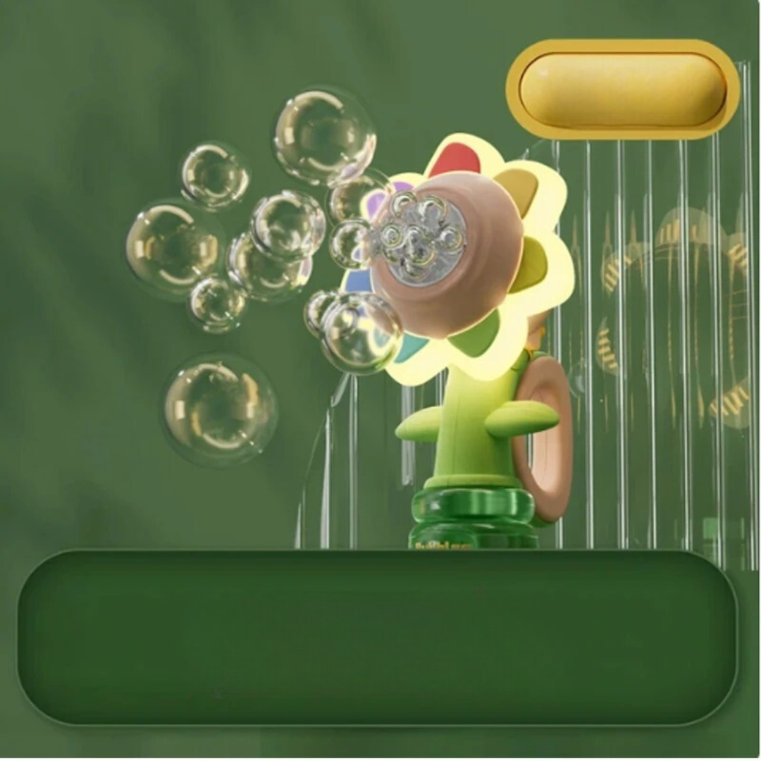 Flower Bubble Machine - Magic Blossom Bubble Show - Bubble Maker