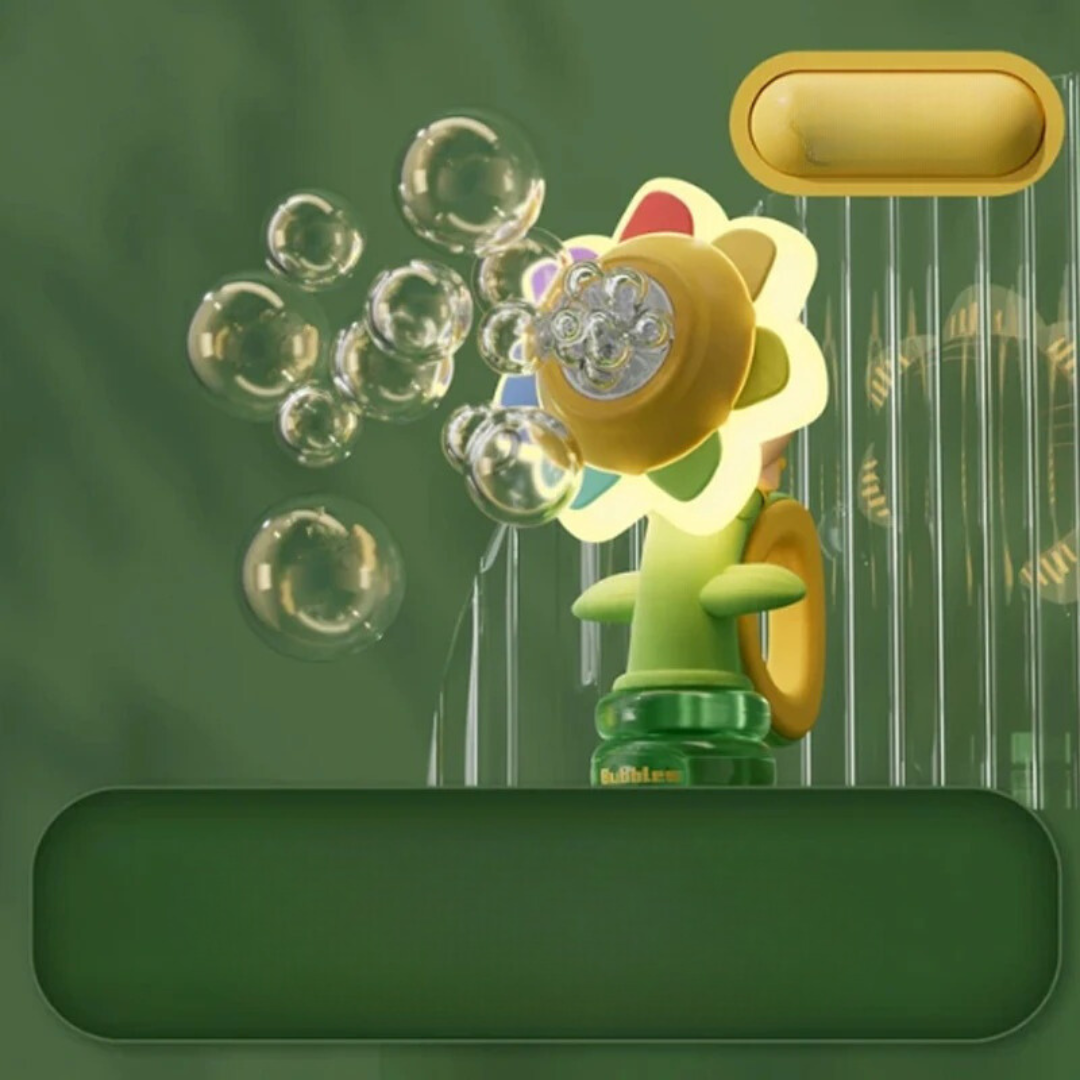 Flower Bubble Machine - Magic Blossom Bubble Show - Bubble Maker