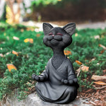 Buddha Cat Statue