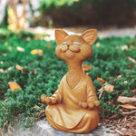 Buddha Cat Statue