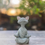 Buddha Cat Statue