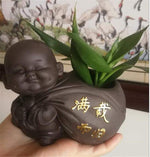 Buddha Planter with Outer Pot Voltyx