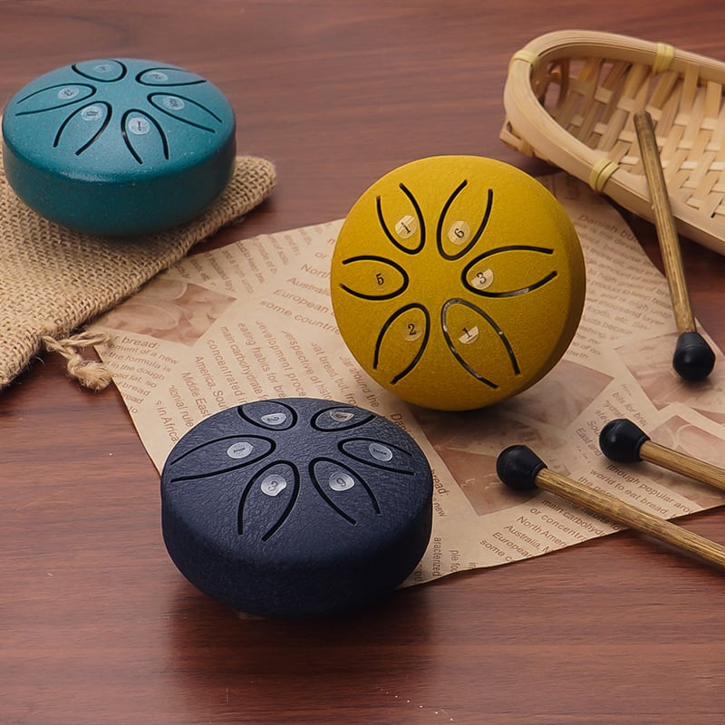 Mini Stahl Zungentrommel von Buddha Stones
