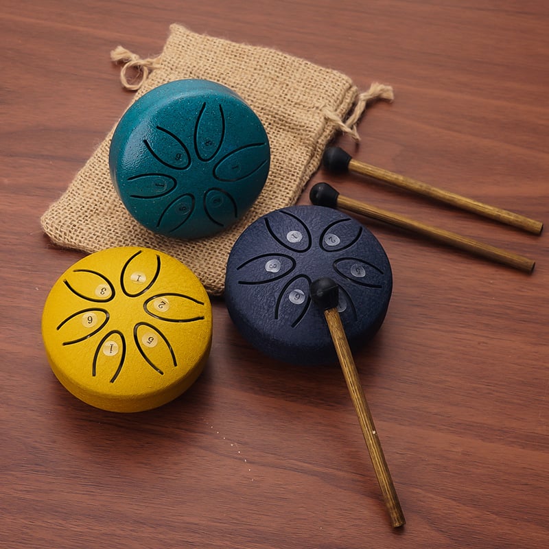 Mini Stahl Zungentrommel von Buddha Stones
