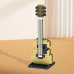 Bausatz für Miniatur-Musikinstrumente – Sammlung aus Bausteinen