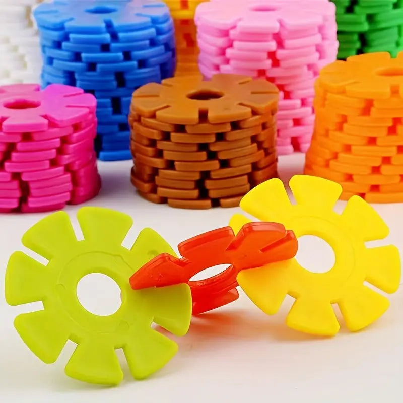 BuildSmart - 500-teiliges Set von Bauplatten
