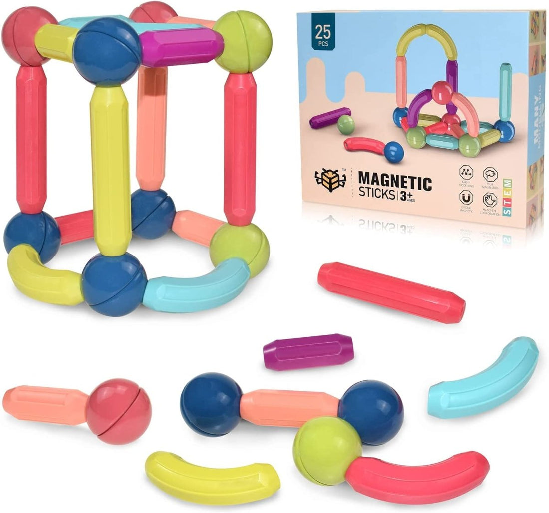 Magnetic Building Blocks - Fosters Creativity and Skills