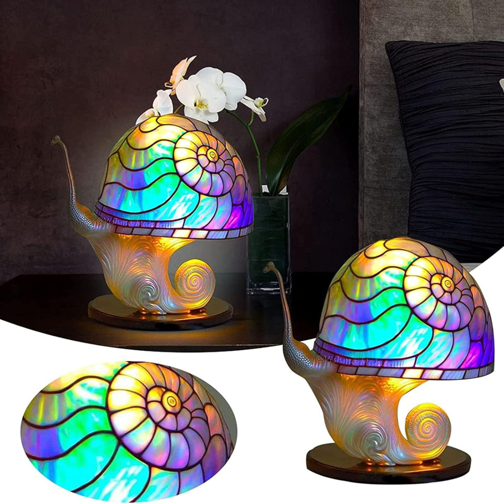 Imaginative Art Glass Table Lamp for Atmospheric Accents