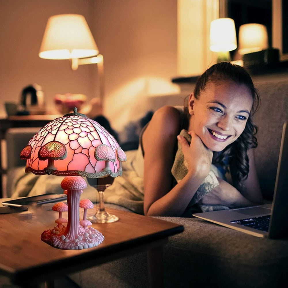 Imaginative Art Glass Table Lamp for Atmospheric Accents