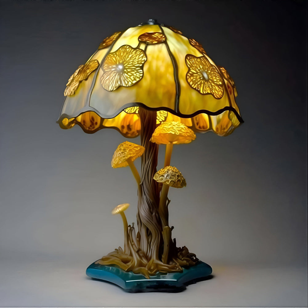 Imaginative Art Glass Table Lamp for Atmospheric Accents