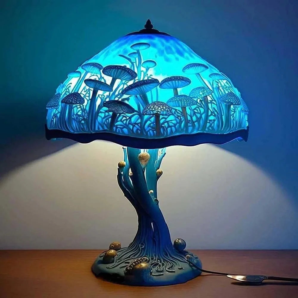 Imaginative Art Glass Table Lamp for Atmospheric Accents