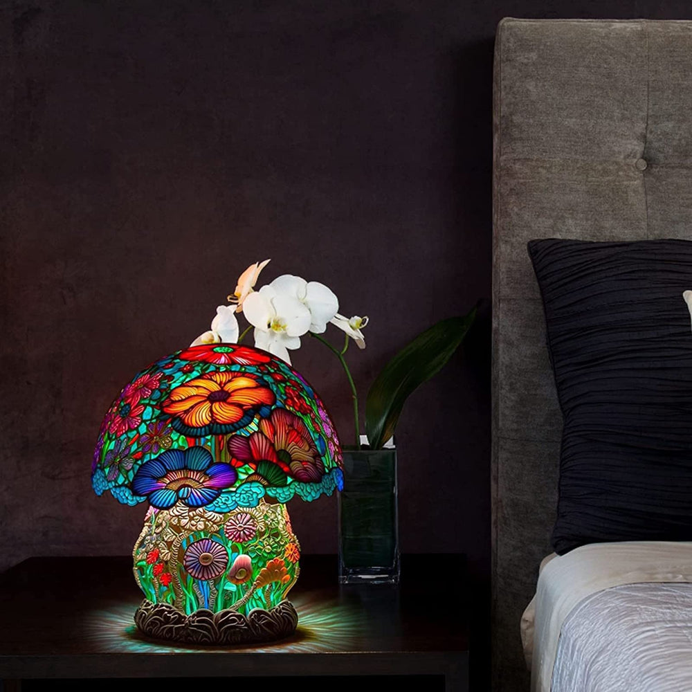 Imaginative Art Glass Table Lamp for Atmospheric Accents