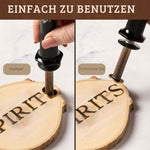 BurnCraft - Kreatives Holzbrand- und Schnitzset