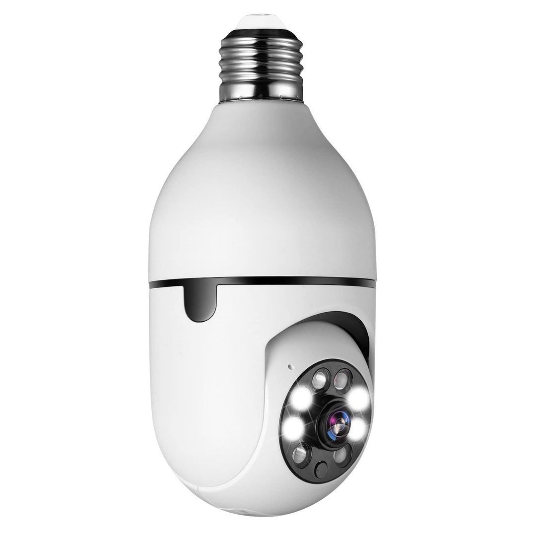 Security Camera with 360° Surround View and HD Night Vision