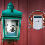 Security Camera with 360° Surround View and HD Night Vision