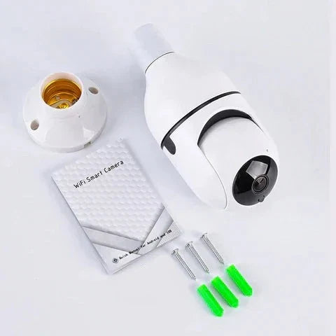 Security Camera with 360° Surround View and HD Night Vision