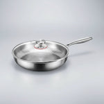 Elegant Non-Stick Frying Pan with Titanium Coating for Induction