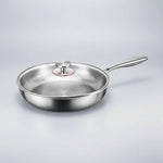 Elegant Non-Stick Frying Pan with Titanium Coating for Induction