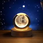 3D Crystal Ball Lamp with Light