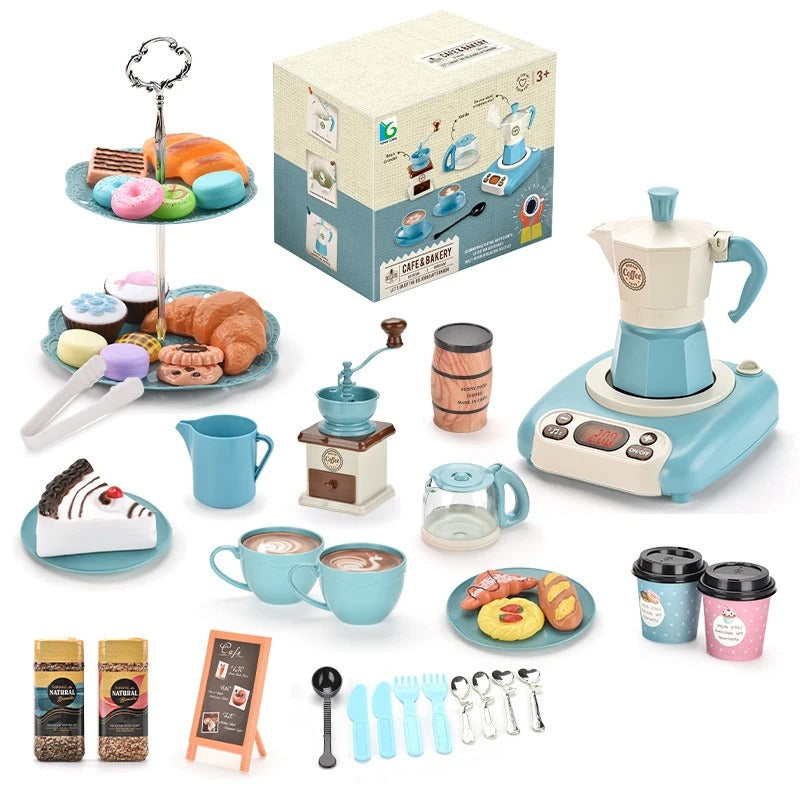Café Set - Young Barista and Baker Experience - Café & Bakery Playset