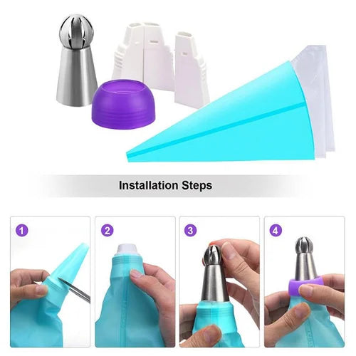 Cake Decorating Set (22 Pieces)