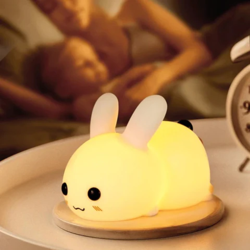 Beruhigendes Nachtlicht für Kinder - Kuschelkaninchen