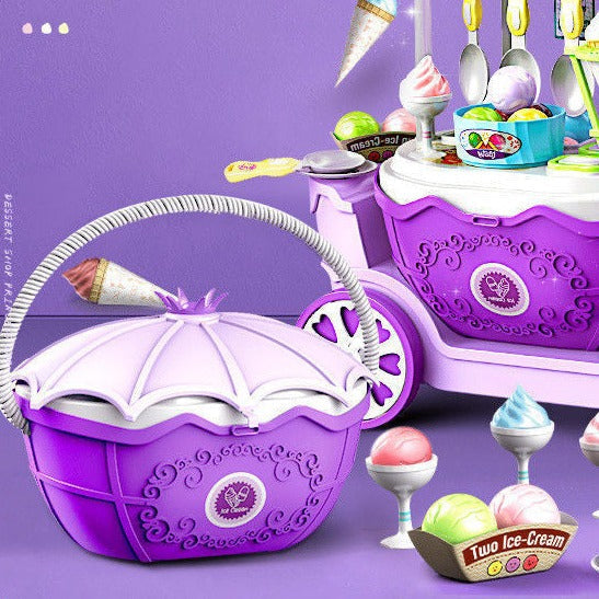 Süßer Spielspaß auf Rädern - Kinder-Eiswagen