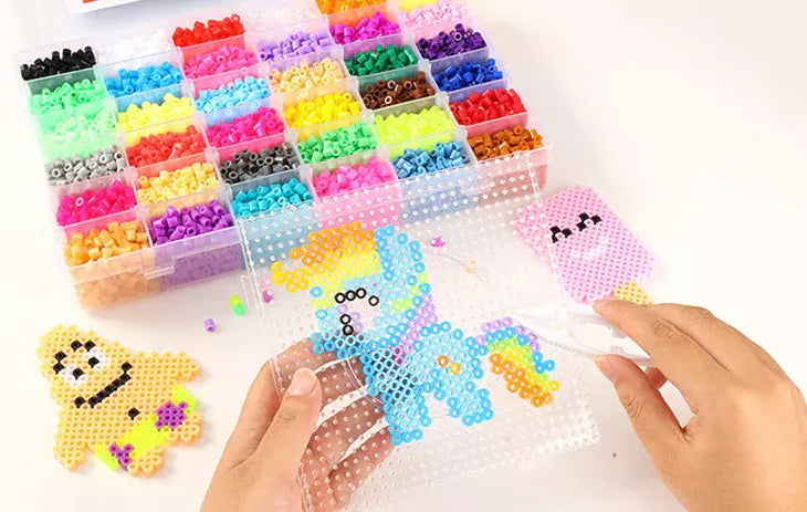 Iron-on Bead Set for Creative Retro-Style Projects