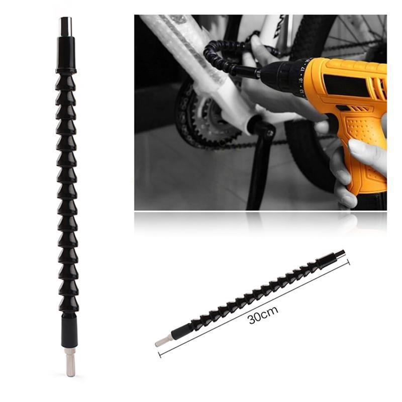 Flexible Drill Bit Extension for Hard-to-Reach Places