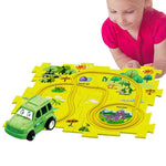 Autobahn-Set - Bauen und Spielen - Spielzeugzug