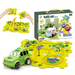 Autobahn-Set - Bauen und Spielen - Spielzeugzug