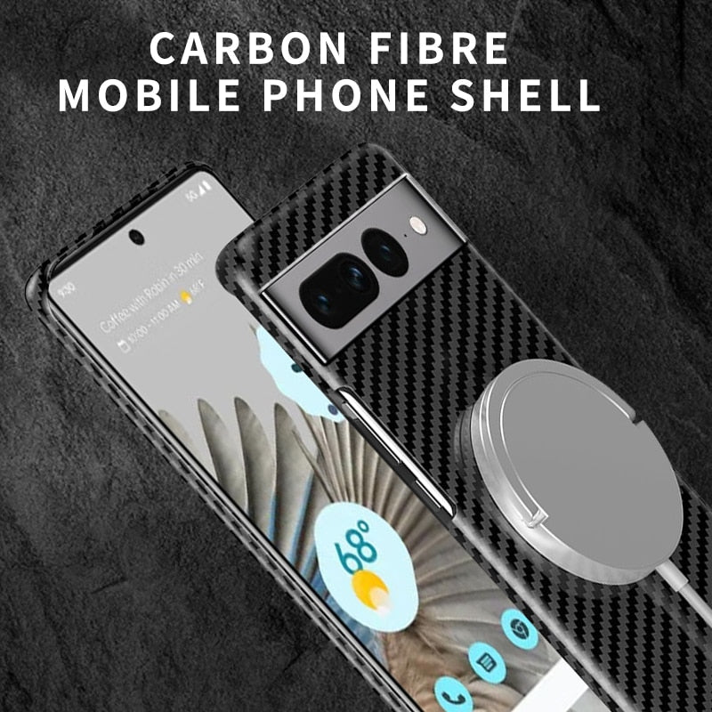 Ultraleichte Carbon-Telefonhülle für Google Pixel 7 8