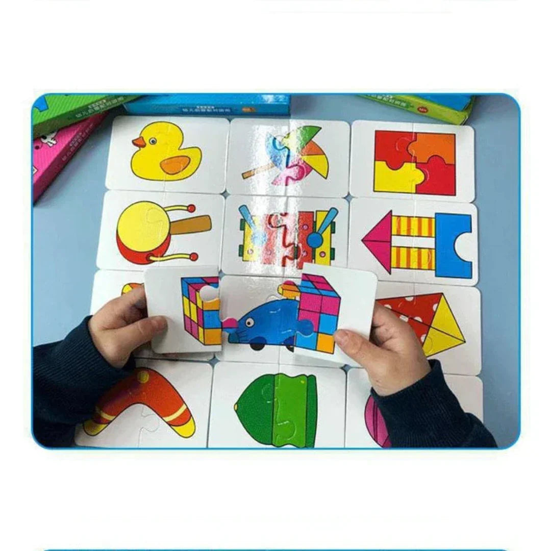 Card game for children's cognitive development
