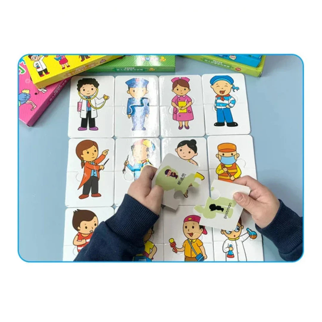 Card game for children's cognitive development