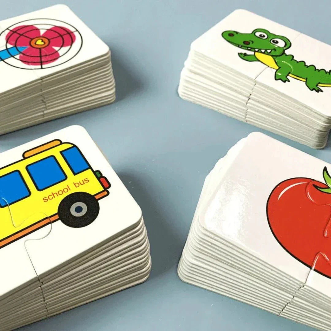Card game for children's cognitive development