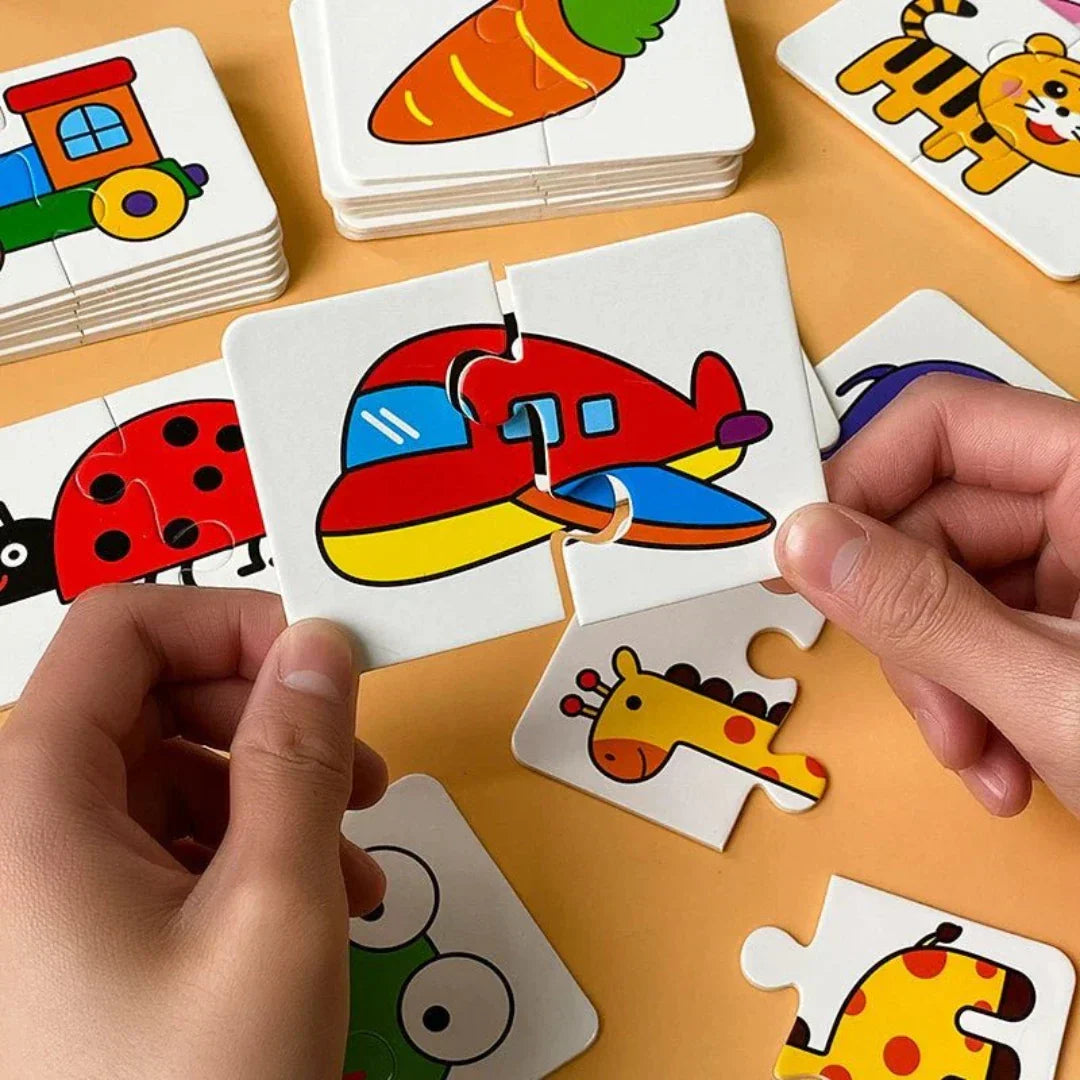 Card game for children's cognitive development