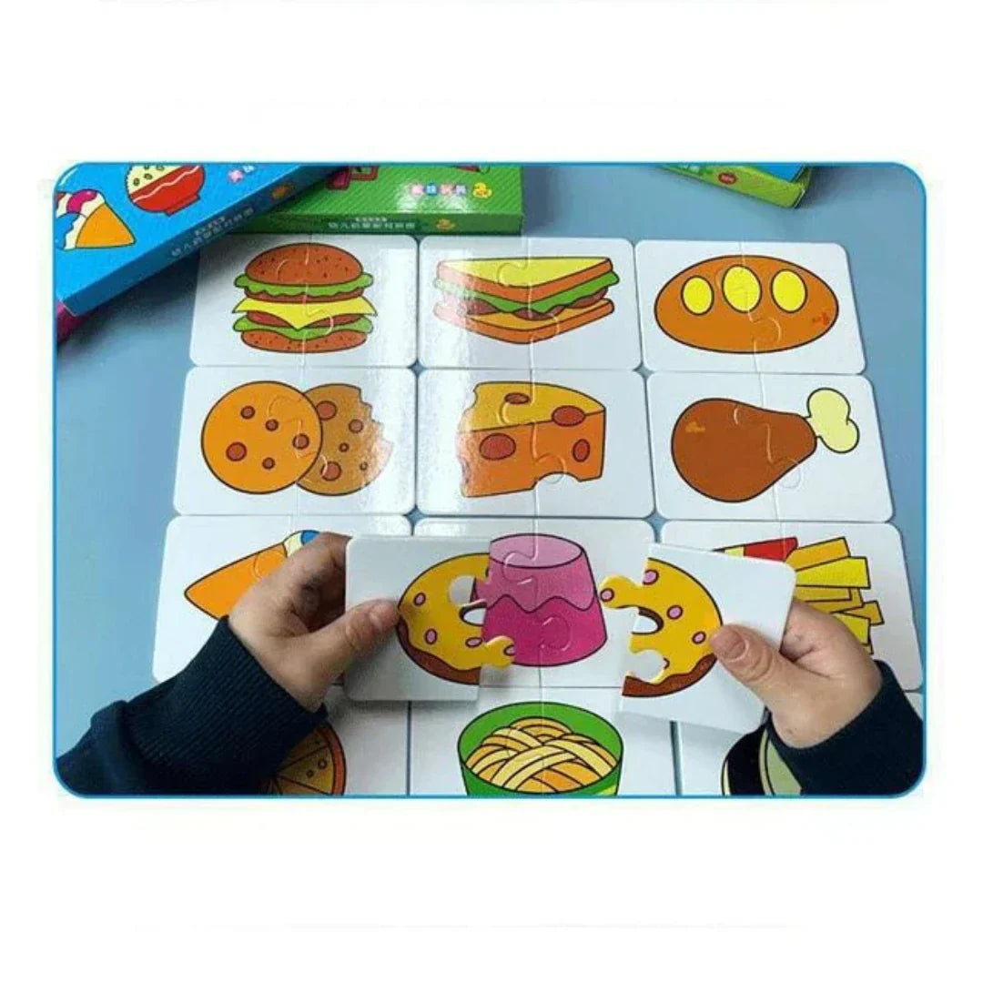 Card game for children's cognitive development