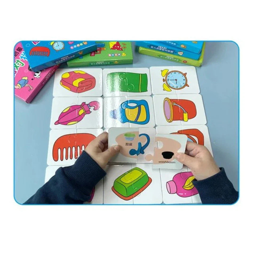Card game for children's cognitive development
