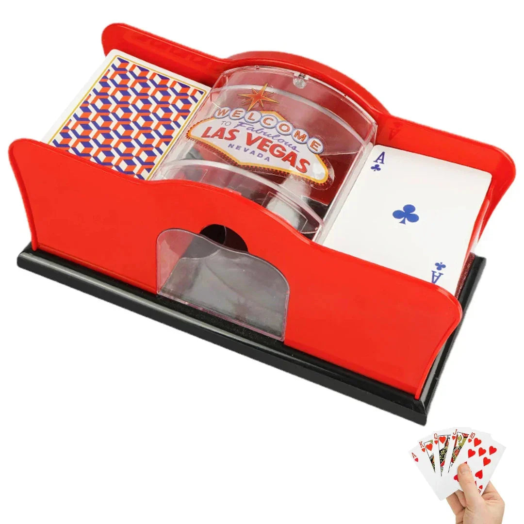 Automatic Card Shuffle for Perfect Games